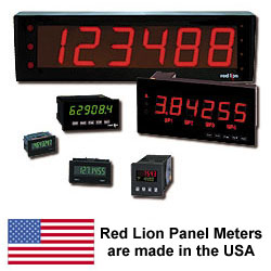 Red Lion Panel Meters