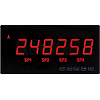 Red Lion, Large Display Pax Panel Meter, LPAXCK00, 6-Digit Large Clock Display Module
