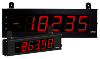 LD Large Displays 2.25" & 4" High Red LED digits in 4 or 6 digit versions
