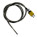 Red Lion, Thermocouple Probes, TMPKCF01, Ceramic Overbraided Type K 10 ft (SKU: TMPKCF01)